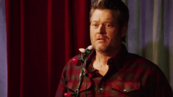 blake shelton christmas GIF by Gwen Stefani