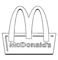 French Fries Logo Sticker by MockoFun