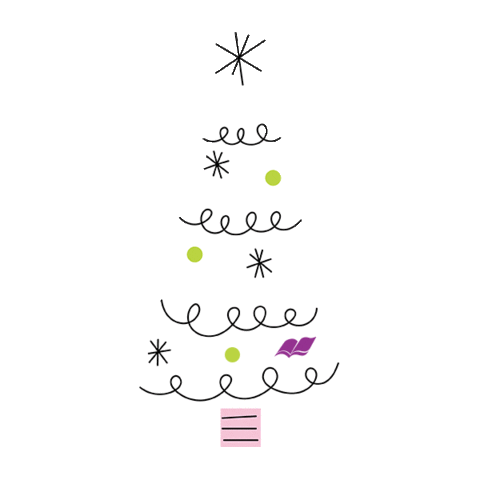 Christmas Tree Sticker by AbekaHomeschool