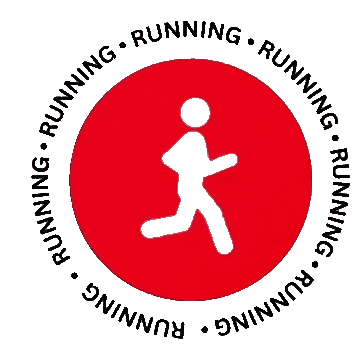 Polarhongkong sport run running hr Sticker