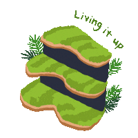 Plants Living Sticker by PARKROYALCOLLECTION