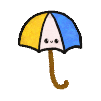 Raining Singing In The Rain Sticker by Kev Lavery