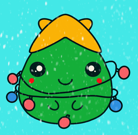 paolasketch giphyupload love happy christmas GIF