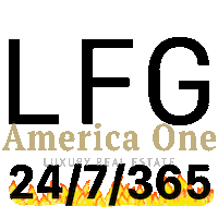 Fire Realestate Sticker by America One Real Estate