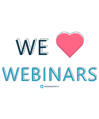 WebinarGeek blue live software linkinbio Sticker