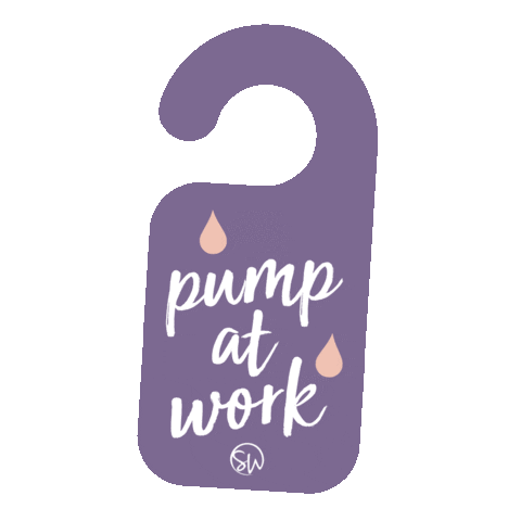 Pumpatwork Sarahwells Sarah Wells Pumpingmom Sticker by Sarah Wells Bags
