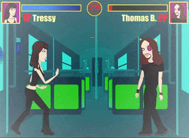 selfishgeneration fight arcade ko finish GIF