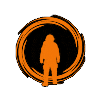 Space Gamer Sticker by Warped Universe