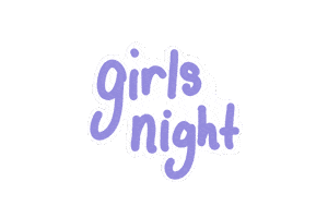 Girls Action Sticker