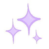 Stars Sparkle Sticker by Egirl Peach