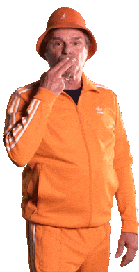 Just For You Orange Sticker by frankiesunshine