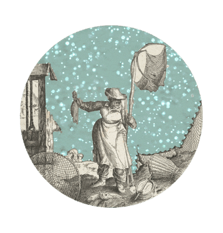 Fish Fishing Sticker