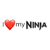 NinjaKitchen love ninja kitchen ninja foodi kitchen appliance Sticker
