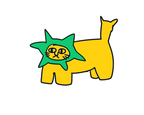 Cat Lion Sticker by goodbadcomics