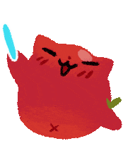 Cat Party Sticker