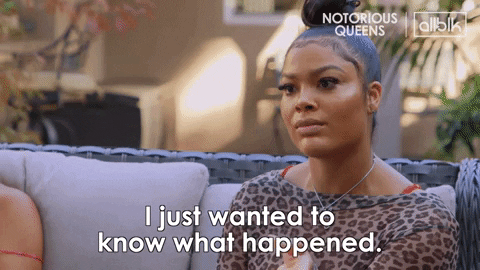 Tell Me Spill The Tea GIF by ALLBLK (formerly known as UMC)