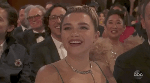 Florence Pugh Oscars GIF by The Academy Awards