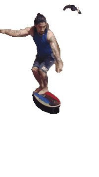 WoodSchoolSalvador core longboard tabla balanceboard Sticker