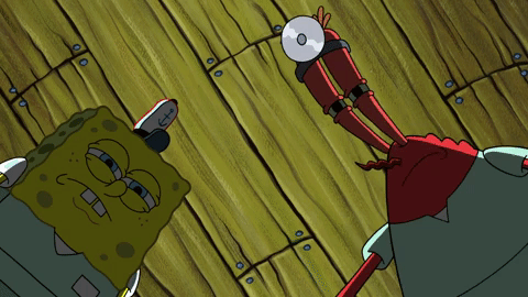 season 9 squid defense GIF by SpongeBob SquarePants
