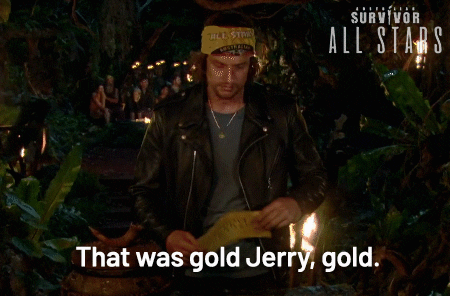 Gold Seinfeld GIF by Australian Survivor