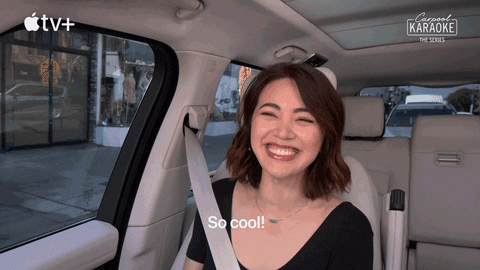 Happy Carpool Karaoke GIF by Apple TV+