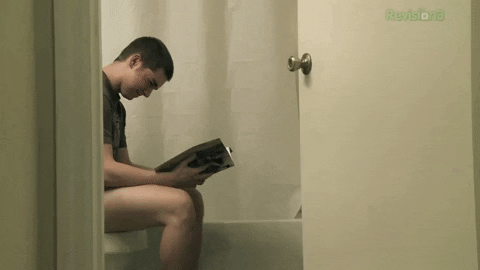 Peeing In The Bathroom GIF by Film Riot