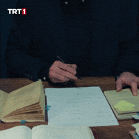 Work Writing GIF by TRT