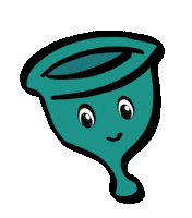 period menstruation Sticker by Put A Cup In It