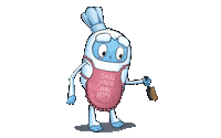 The Worst Pancake Sticker by Simon Kids