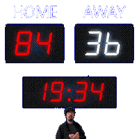 36 Away Sticker