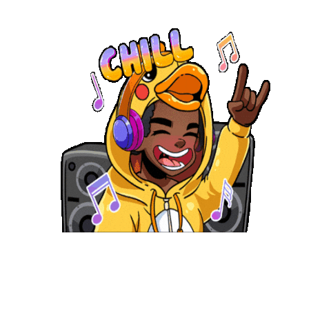 Dj Chilling Sticker by GAM3S.GG