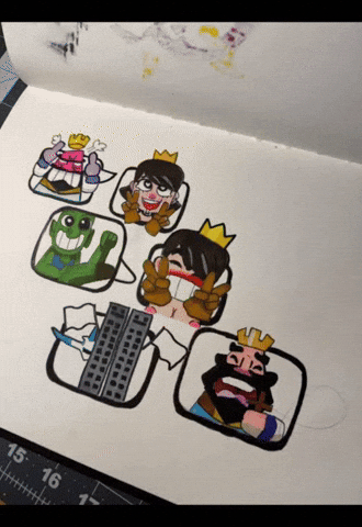 Clash Royale Emotes GIF