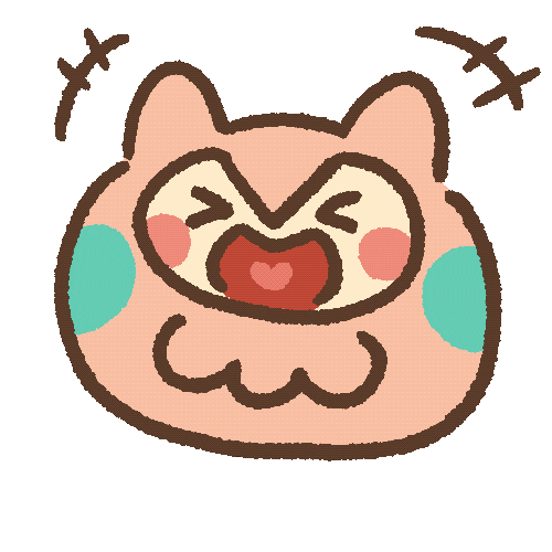 Happy Laugh Sticker by wuwu illustration