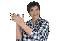 Clapping Celebrating Sticker by Eliana Dias