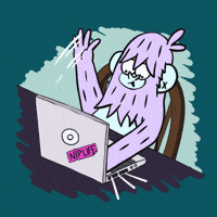 Laptop Working GIF