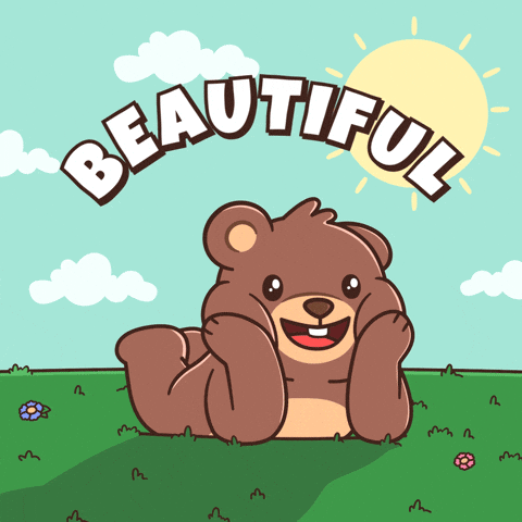 You Are Lovely Teddy Bear GIF by BEARISH