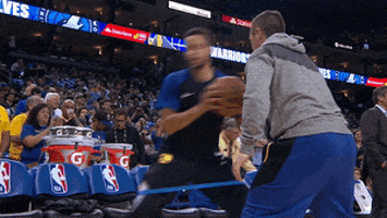 stretching stephen curry GIF by NBA
