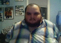 fat guy GIF