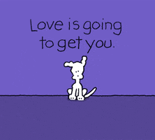 i love you hearts GIF by Chippy the dog