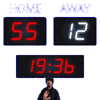 12 Away Sticker