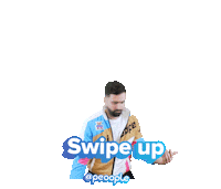 arrow swipe up Sticker by Peoople