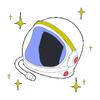virginiapoltrack illustration stars drawing astronaut Sticker
