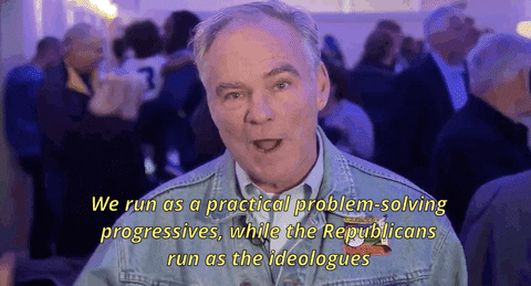 news giphyupload giphynewsuspolitics tim kaine GIF