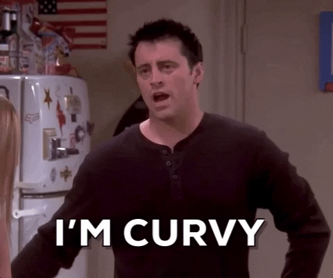 Im Curvy And I Like It Episode 5 GIF by Friends