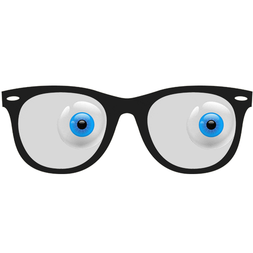 eye glasses Sticker by Innovation Leo Burnett