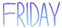 Its Friday Day Sticker by iriskristen