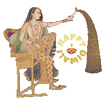 Festival Of Lights Diwali Sticker by Arunesh Varade