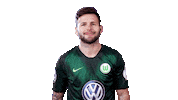 look up renato steffen Sticker by VfL Wolfsburg