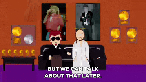 jesus talking GIF by South Park 