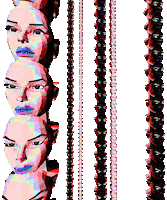 3D Face Sticker by badblueprints